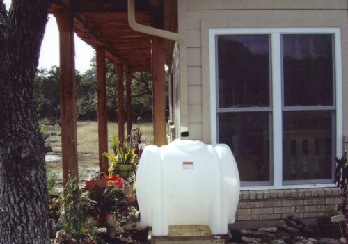Rainwater cellector tank